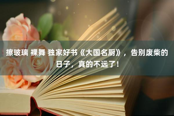 擦玻璃 裸舞 独家好书《大国名厨》，告别废柴的日子，真的不远了！